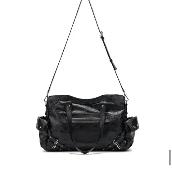 [SOLD OUT] 다이닛 스터드 빅백 블랙