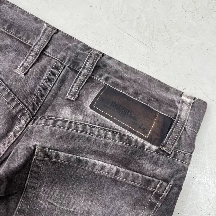 [BUNJANG] Neil Barrett Waxed Flare Jeans / 닐바렛 왁스진