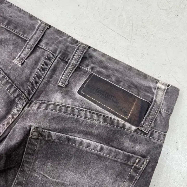 [BUNJANG] Neil Barrett Waxed Flare Jeans / 닐바렛 왁스진