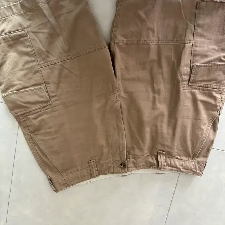 [BUNJANG] Polo Beige Cargo Shorts / 폴로 베이지색 카고 반바지  34사이즈