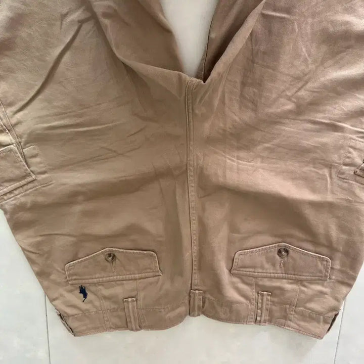 [BUNJANG] Polo Beige Cargo Shorts / 폴로 베이지색 카고 반바지  34사이즈