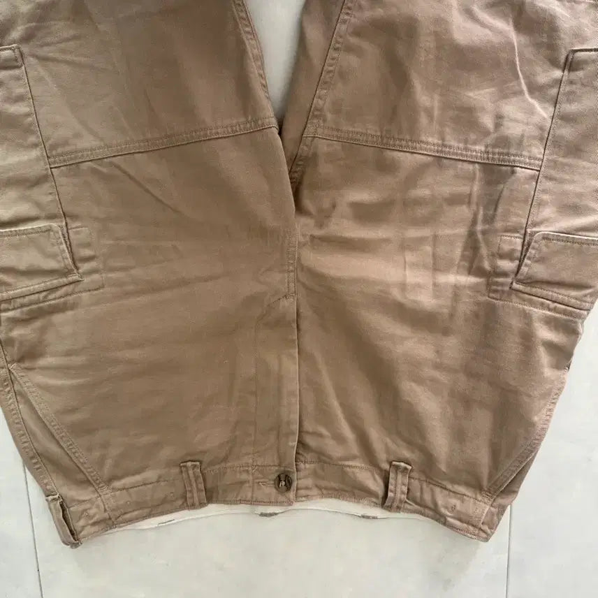 [BUNJANG] Polo Beige Cargo Shorts / 폴로 베이지색 카고 반바지  34사이즈