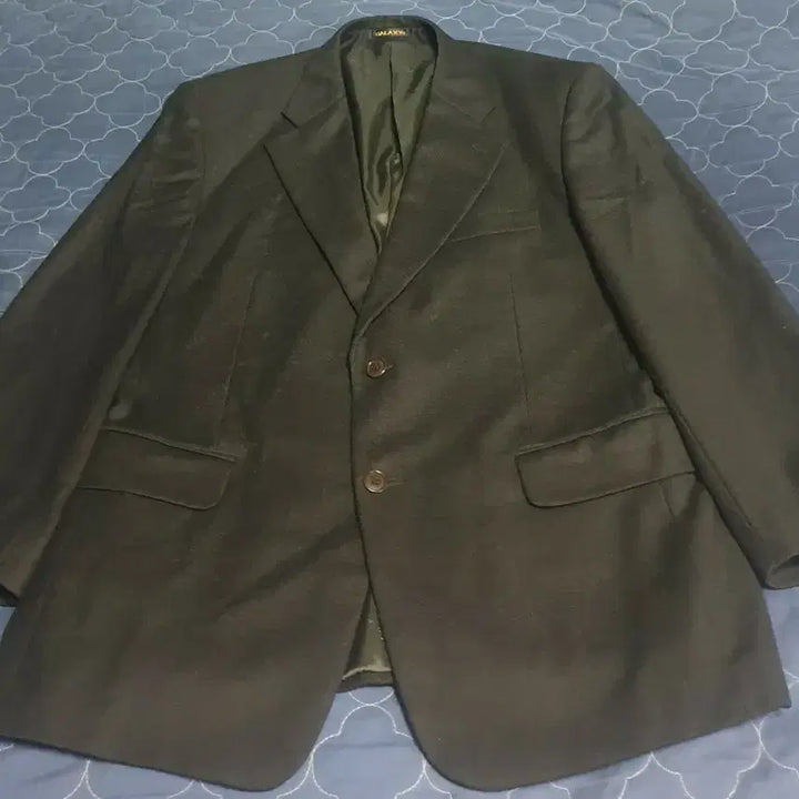 [BUNJANG] Samsung Galaxy VIP Golden Tex Cashmere Blazer / (제일모직) 갤럭시 VIP 골든텍스 캐시미어 블레이저 딥그레이 (100)