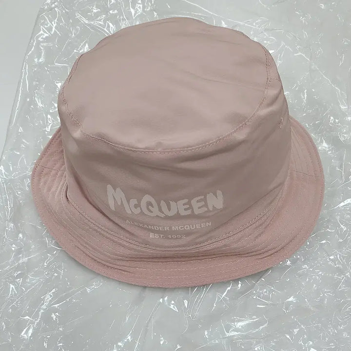 [BUNJANG] Alexander McQueen Bucket Hat Pink Size L / 알렉산더맥퀸 버킷햇 핑크 사이즈L