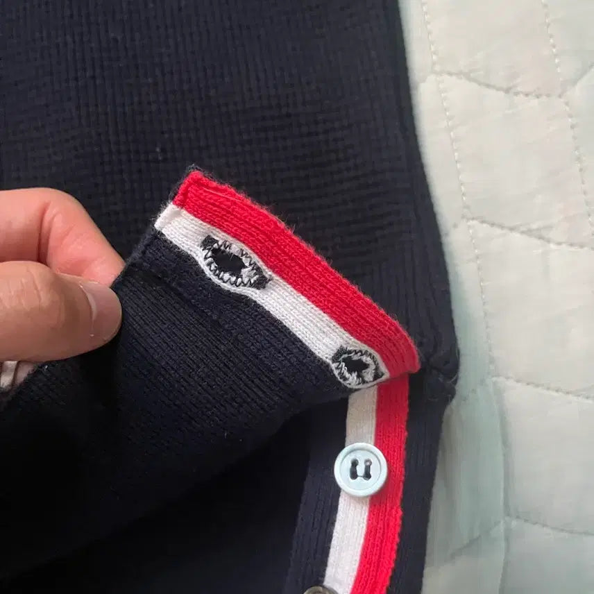 [BUNJANG] Thom Browne Waffle Sweatshirt (Size 2) / 톰브라운 와플 맨투맨 2사이즈
