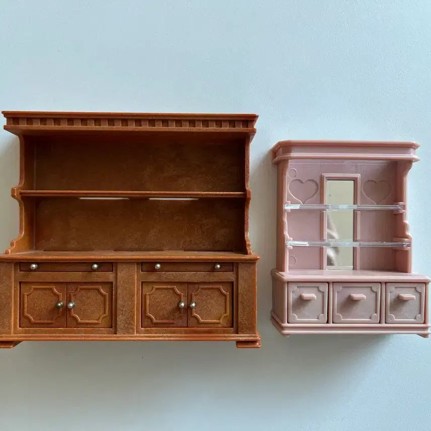 [BUNJANG] Sylvanian Families Old Furniture Bundle Set / 실바니안 올드 가구 일괄 접시장 부티크