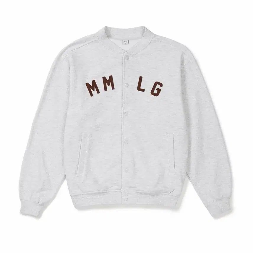 [SOLD OUT] 미착용[Mmlg] 데이웨어 스웨트 점퍼 애쉬그레이