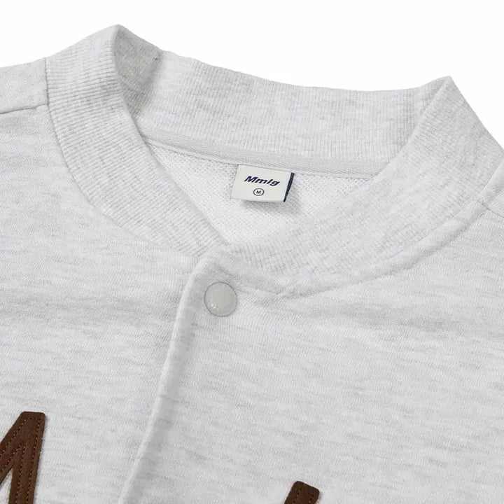 [SOLD OUT] 미착용[Mmlg] 데이웨어 스웨트 점퍼 애쉬그레이