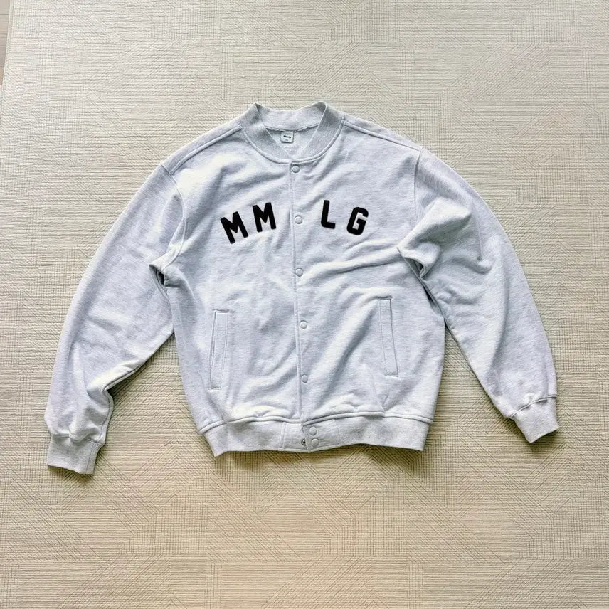 [SOLD OUT] 미착용[Mmlg] 데이웨어 스웨트 점퍼 애쉬그레이