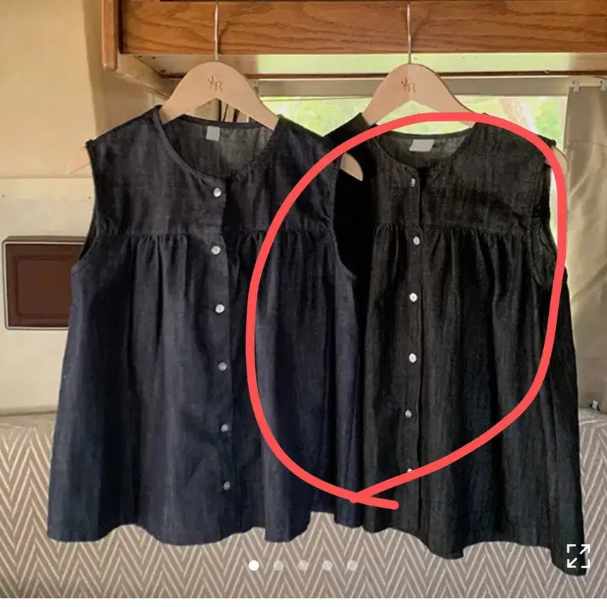[BUNJANG] Non-Fade Black Denim Top and Bottom Set / 논페이드 흑청데님 상의+하의 셋트가격임