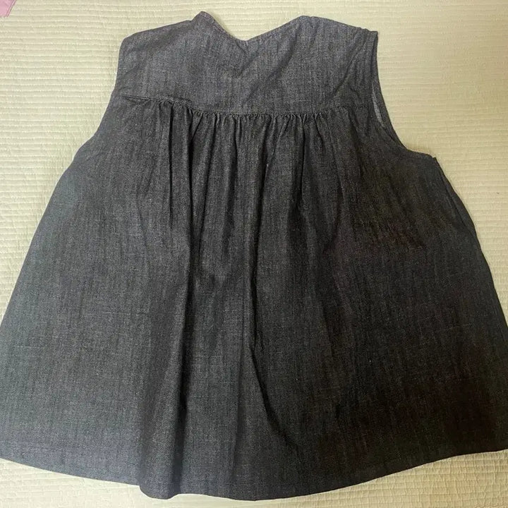[BUNJANG] Non-Fade Black Denim Top and Bottom Set / 논페이드 흑청데님 상의+하의 셋트가격임