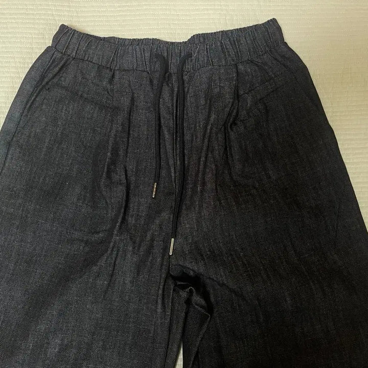[BUNJANG] Non-Fade Black Denim Top and Bottom Set / 논페이드 흑청데님 상의+하의 셋트가격임