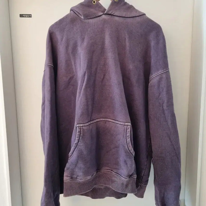 [BUNJANG] Blind Files Purple Hoodie / [2] 블라인드파일즈 퍼플 네이비 후드