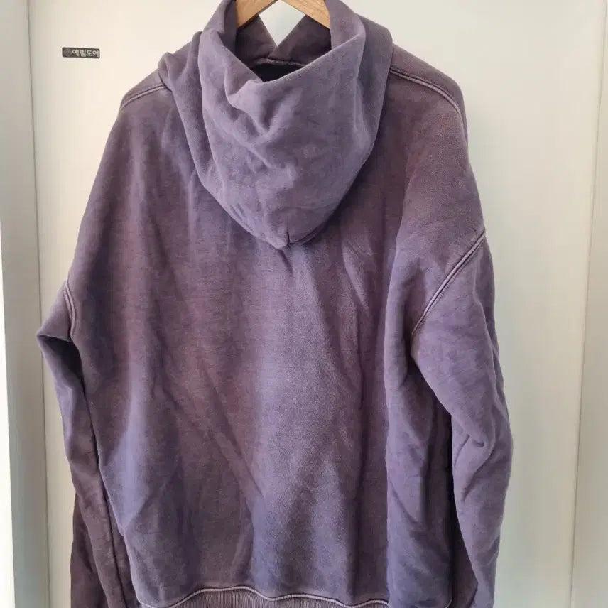 [BUNJANG] Blind Files Purple Hoodie / [2] 블라인드파일즈 퍼플 네이비 후드