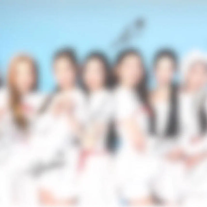 [BUNJANG] Hearts2Hearts Jeonwon Signed Poster / 하츠투하츠 RUDE 전원 싸인 포스터 하투하 Hearts2Hearts