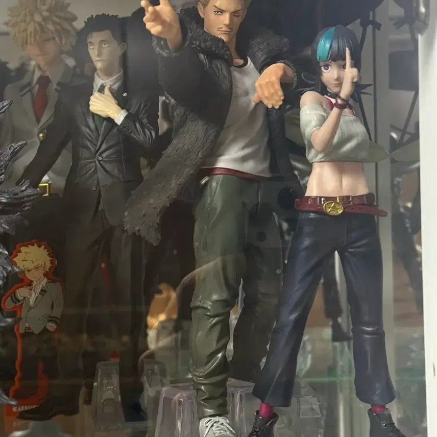 [BUNJANG] Jujutsu Kaisen Hakari Kinji &amp; Hoshikirara Figure Bundle Set / 택포14))주술회전 제일복권 하카리킨지 h상 호시키라라 i상 피규어 판매