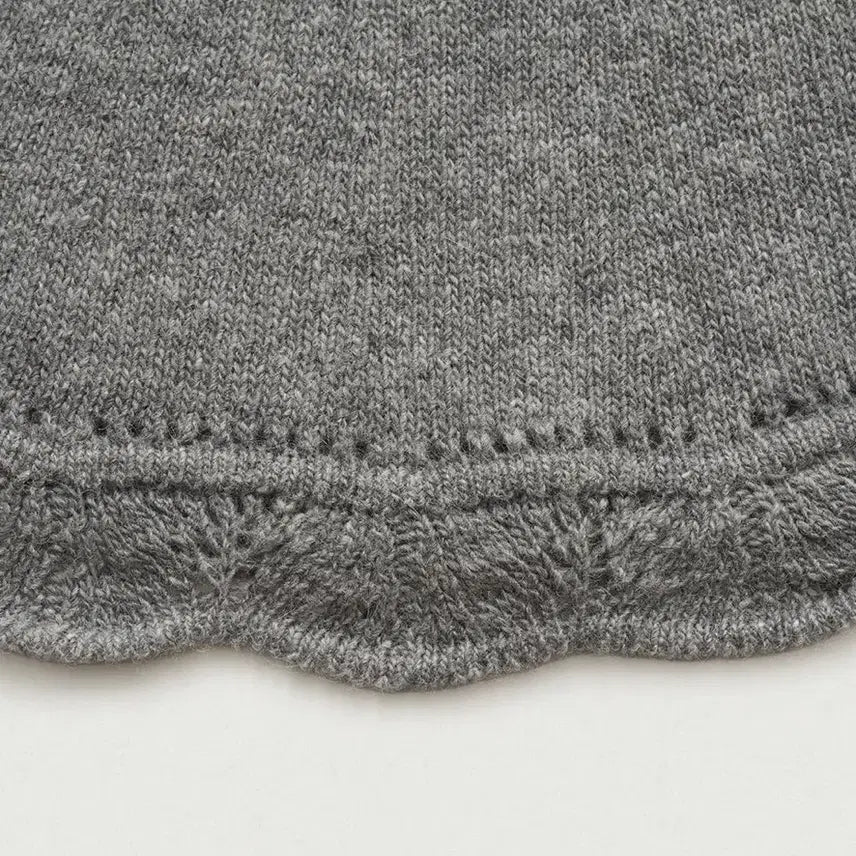[BUNJANG] THEBARNET CLARIE Scallop Knit Skirt / 더바넷 클레어 스캘럽 니트 스커트 knit skirt