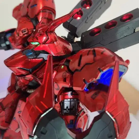 [SOLD OUT] 메카니컬 RG 사자비 led 작업작 및 부분 도색 입니다.