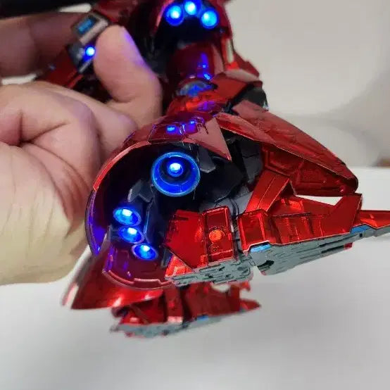 [SOLD OUT] 메카니컬 RG 사자비 led 작업작 및 부분 도색 입니다.