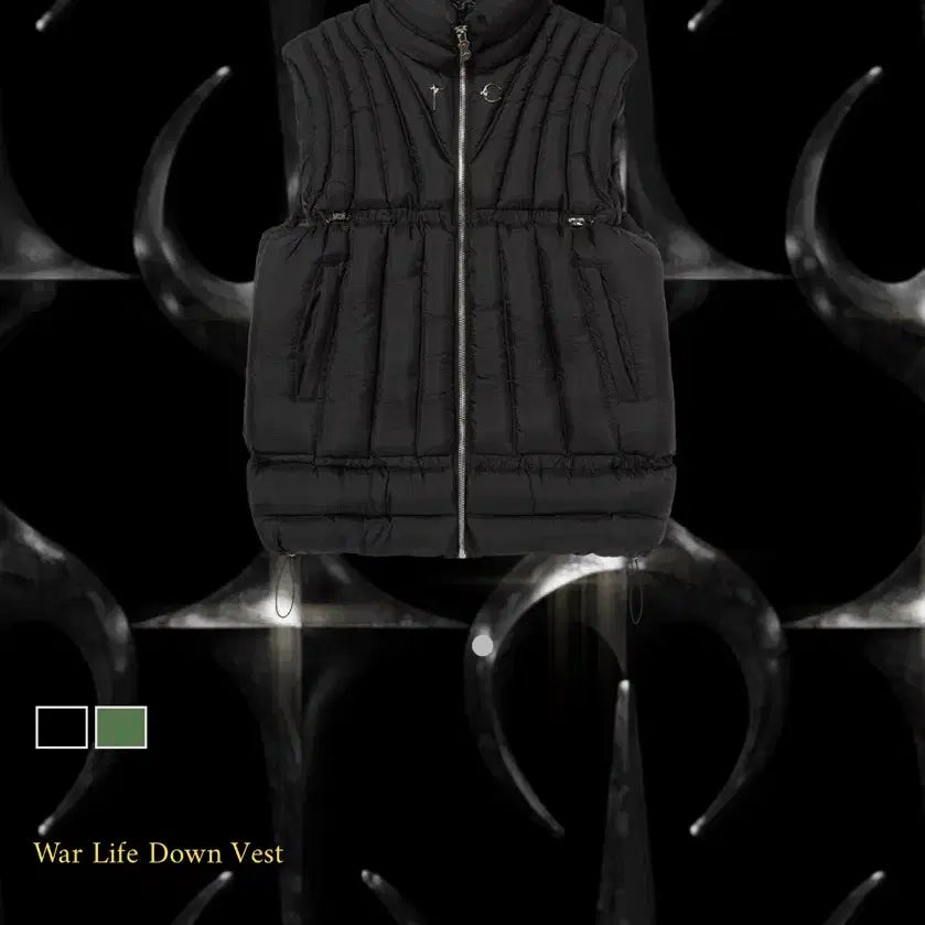 [SOLD OUT] 떠그클럽 24FW war life down vest 3