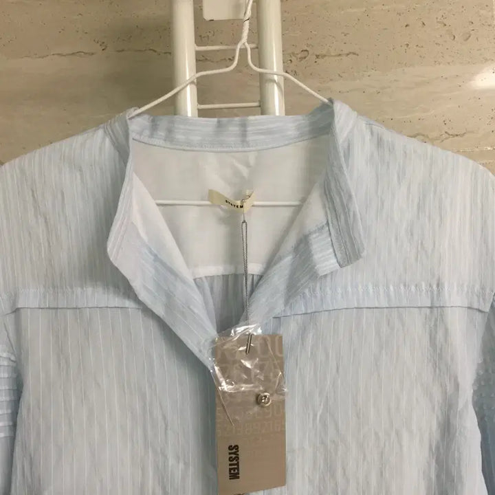 [BUNJANG] SYSTEM Striped Blouse / (새상품) SYSTEM 시스템 스트라이프 셔츠 블라우스 66