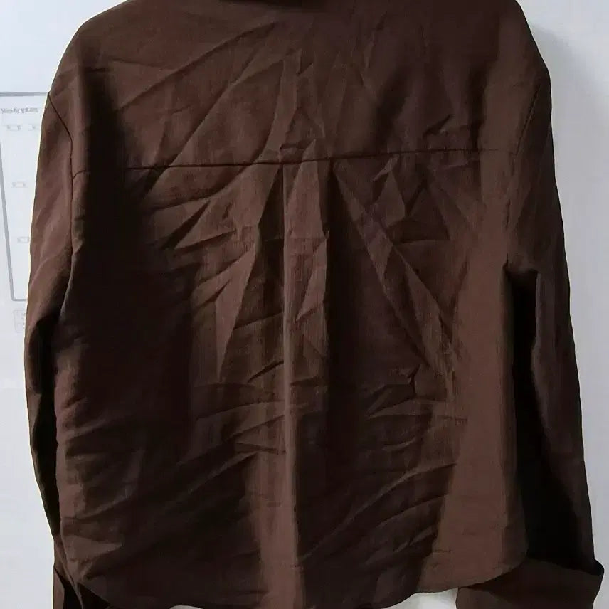 [BUNJANG] It MICHAA Brown Scarf Blouse / 잇미샤 스카프블라우스. 55