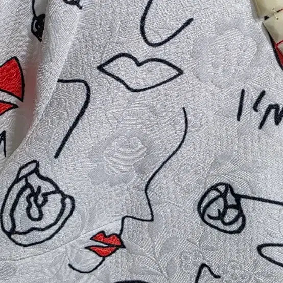 [SOLD OUT] WR JOIAS ,  보석 장식 자가드 코트
