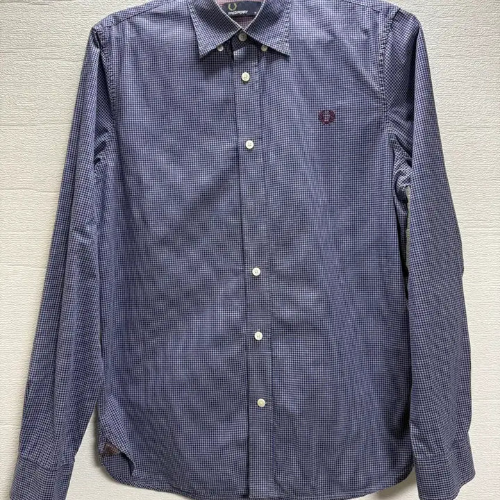 [BUNJANG] Fred Perry Checkered Long Sleeve Shirt Bundle Set / 프레드페리 긴팔 셔츠 체크 M사이즈 1+1