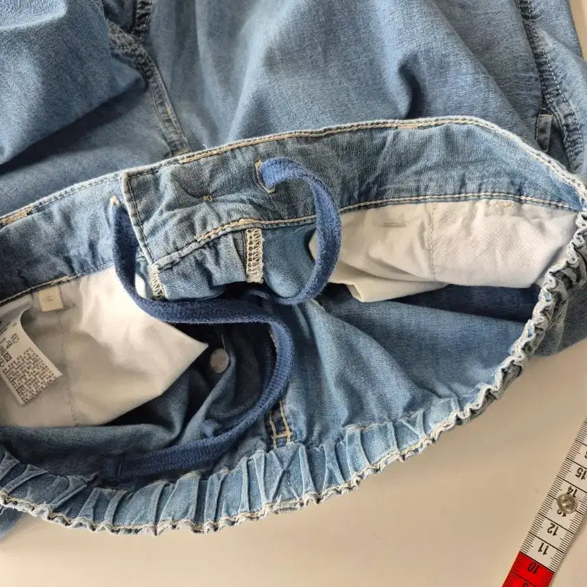 [SOLD OUT] 배기핏  시원 얇은 데님팬츠