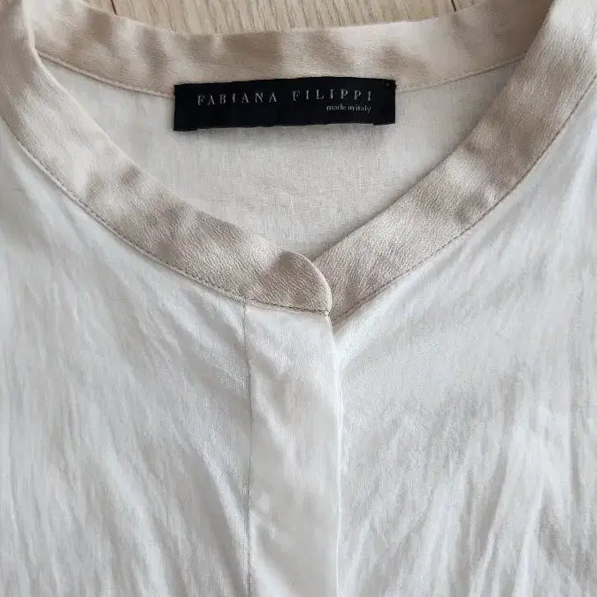 [BUNJANG] Fabiana Filippi White Blouse / 파비아나 필리피 화이트 블라우스