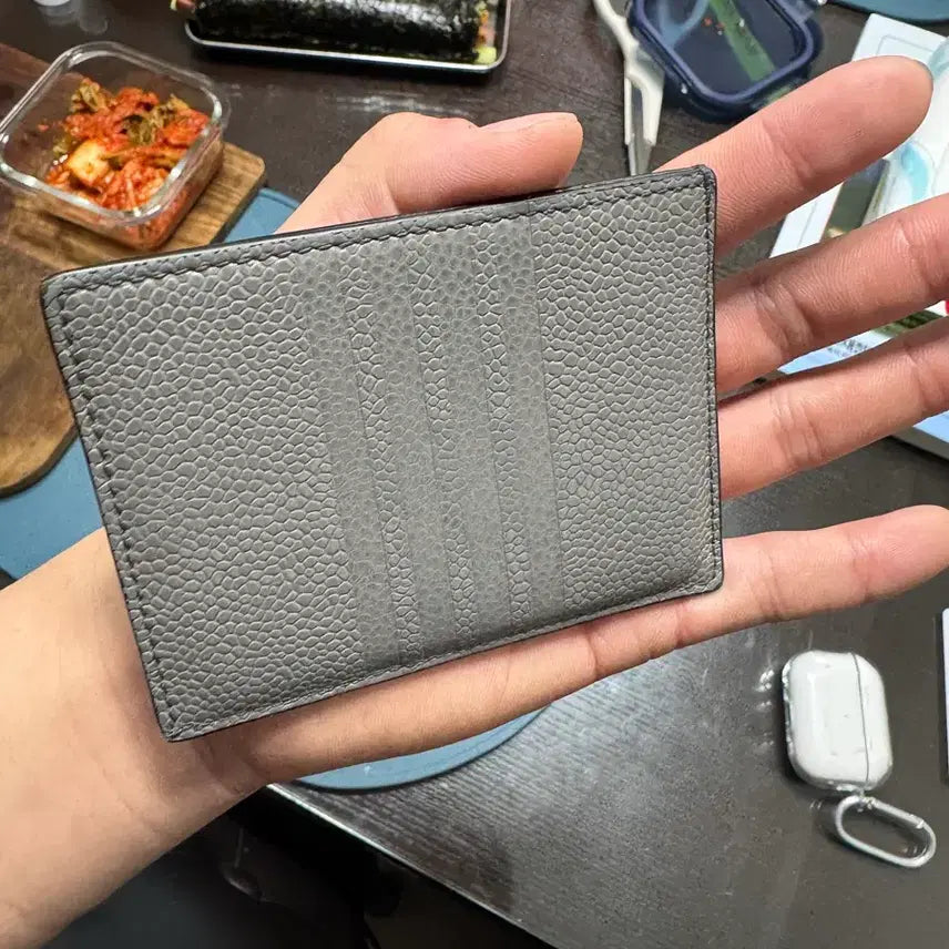 [BUNJANG] Thom Browne Card Wallet Gray / 톰브라운 카드지갑 그레이