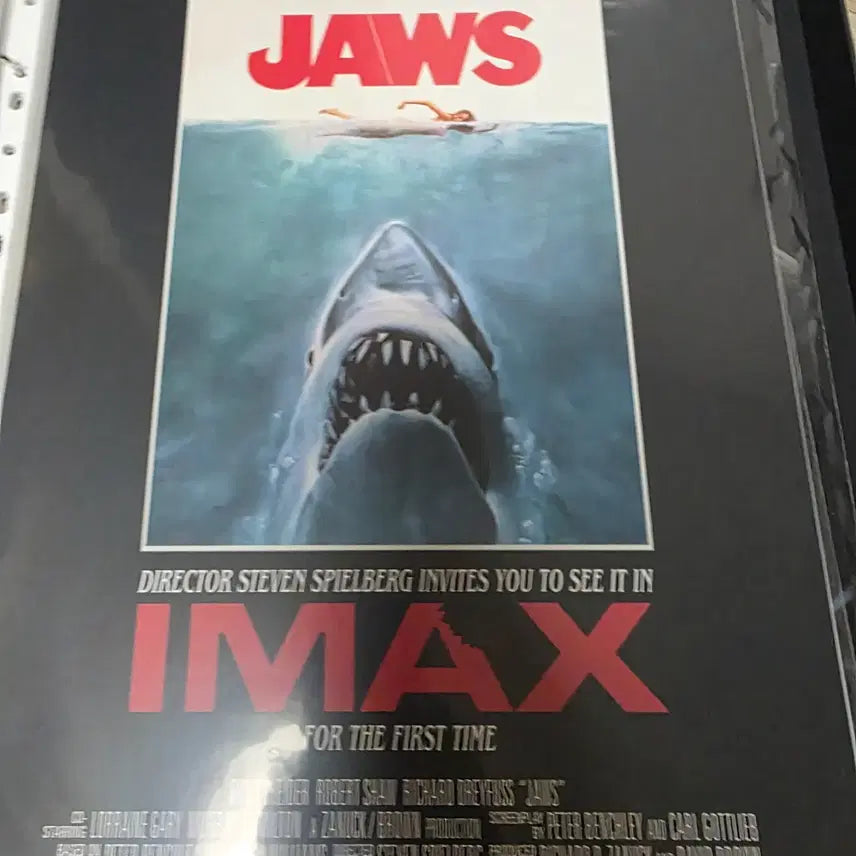 [BUNJANG] Jaws IMAX Poster (Limited Edition) / 죠스 아이맥스 포스터(아이맥스 한정판)