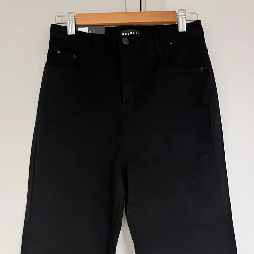 [BUNJANG] Black Bootcut Pants / 블랙 부츠컷 팬츠(새상품 택 달려있음)
