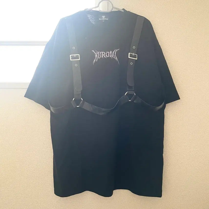 [BUNJANG] Kuromi Graphic Print T-shirt / 쿠로미 반팔티 일브 양지뢰 양산형 지뢰계 섭컬 서브컬쳐