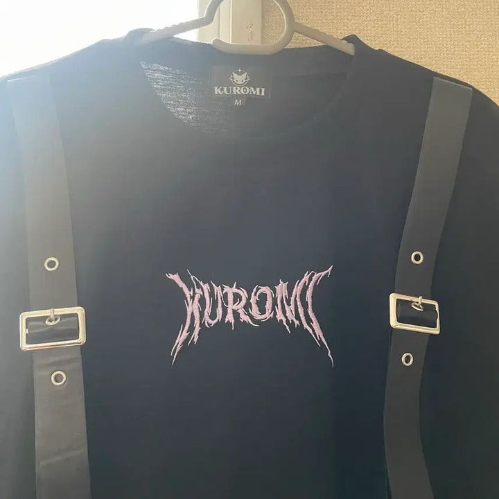 [BUNJANG] Kuromi Graphic Print T-shirt / 쿠로미 반팔티 일브 양지뢰 양산형 지뢰계 섭컬 서브컬쳐