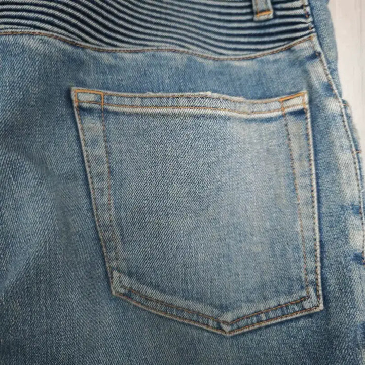 [SOLD OUT] 발망 정품 남자 워싱 바이커 데님팬츠29