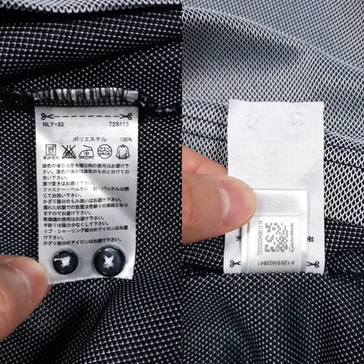 [BUNJANG] TaylorMade Golf Button-Down Polo Shirt (Gray) / M (95) 테일러메이드 골프 버튼다운 반팔 카라티 폴로 셔츠 그레이