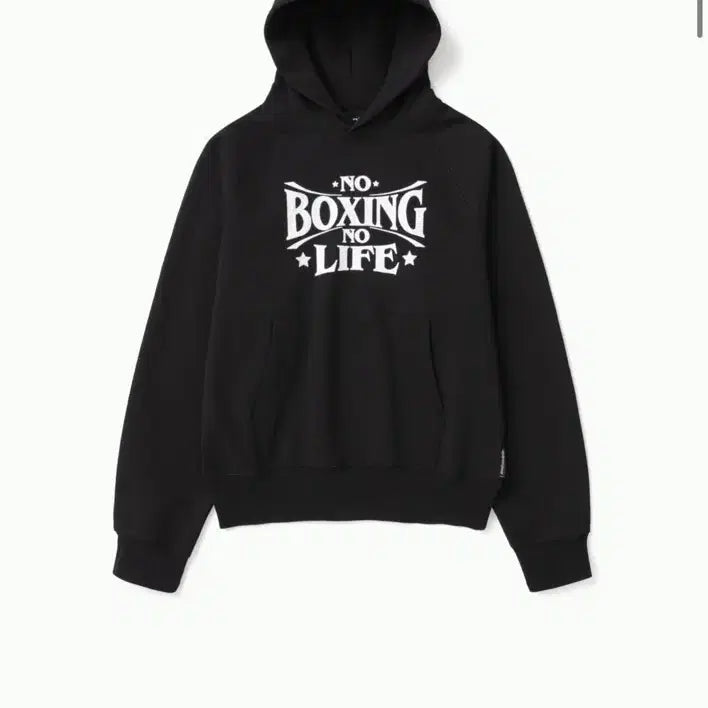 [SOLD OUT] NBNL  OG 로고 블랙 후드티 노복싱노라이프