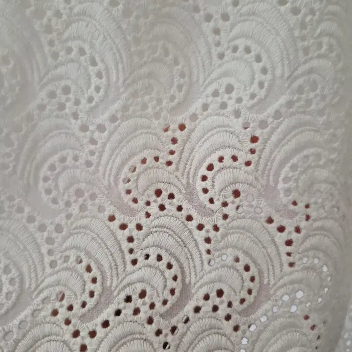 [BUNJANG] Theory White Lace Sleeveless Dress / [띠어리]화이트 레이스 민소매 원피스