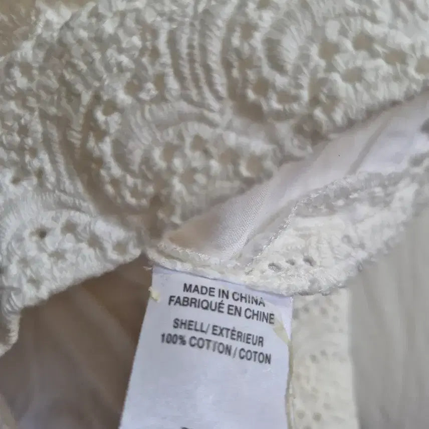 [BUNJANG] Theory White Lace Sleeveless Dress / [띠어리]화이트 레이스 민소매 원피스