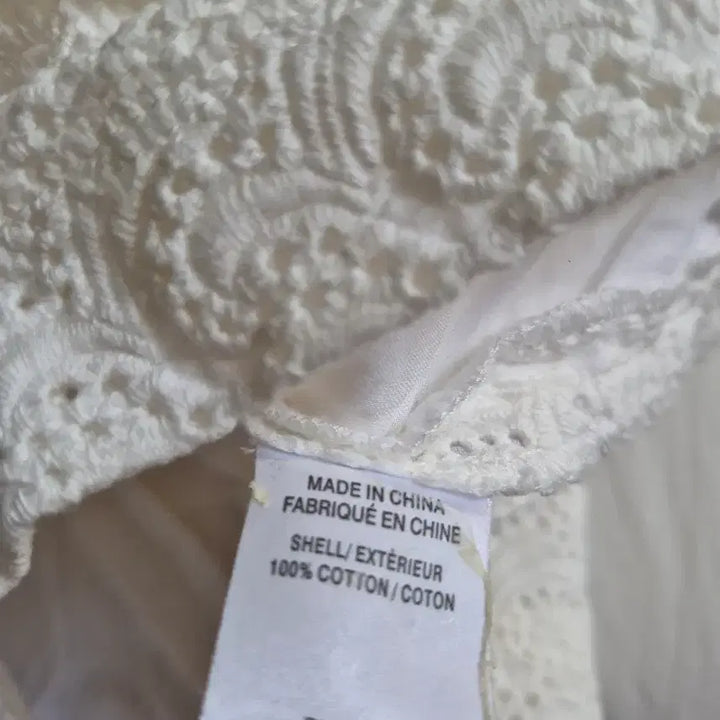 [BUNJANG] Theory White Lace Sleeveless Dress / [띠어리]화이트 레이스 민소매 원피스