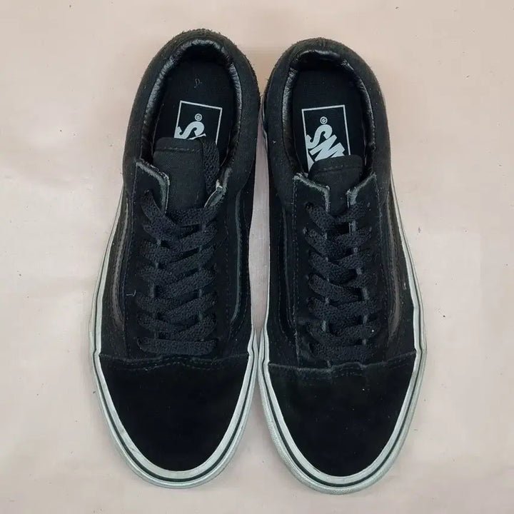 [BUNJANG] Vans Old Skool Black Sneakers (225) / 반스 올드스쿨 블랙 스니커즈 225