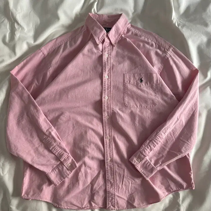 [SOLD OUT] [XL] 폴로 랄프로렌 빅셔츠 핑크