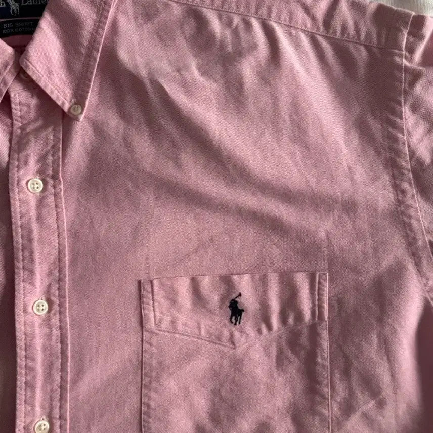 [SOLD OUT] [XL] 폴로 랄프로렌 빅셔츠 핑크