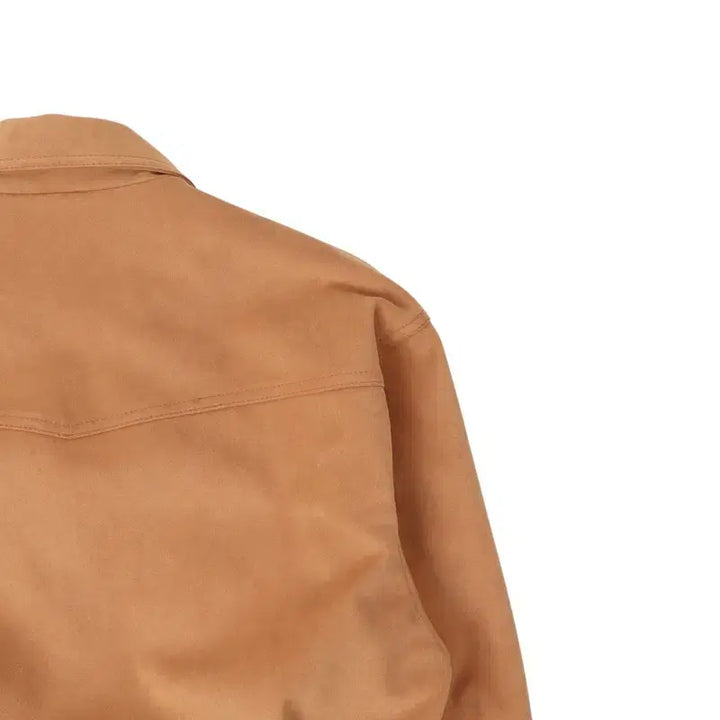 [BUNJANG] Maybi Suede Crop Blouson Jacket / Maybi 메이비 스웨이드 세무 크롭 블루종 자켓