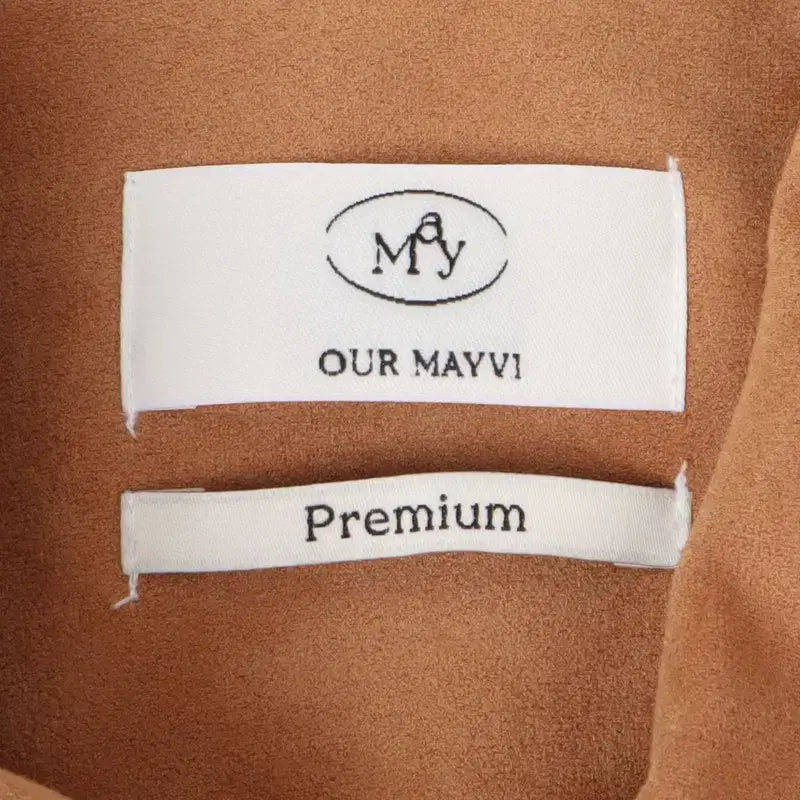 [BUNJANG] Maybi Suede Crop Blouson Jacket / Maybi 메이비 스웨이드 세무 크롭 블루종 자켓