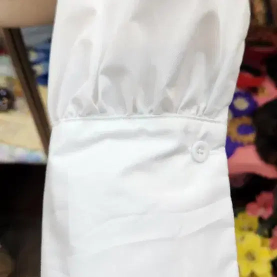 [BUNJANG] DAZY Cotton Blend Crinkled Crop Shirt / DAZY 면 혼방 바스락 크롭 셔츠 (55 66 77)