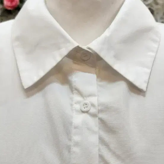 [BUNJANG] DAZY Cotton Blend Crinkled Crop Shirt / DAZY 면 혼방 바스락 크롭 셔츠 (55 66 77)
