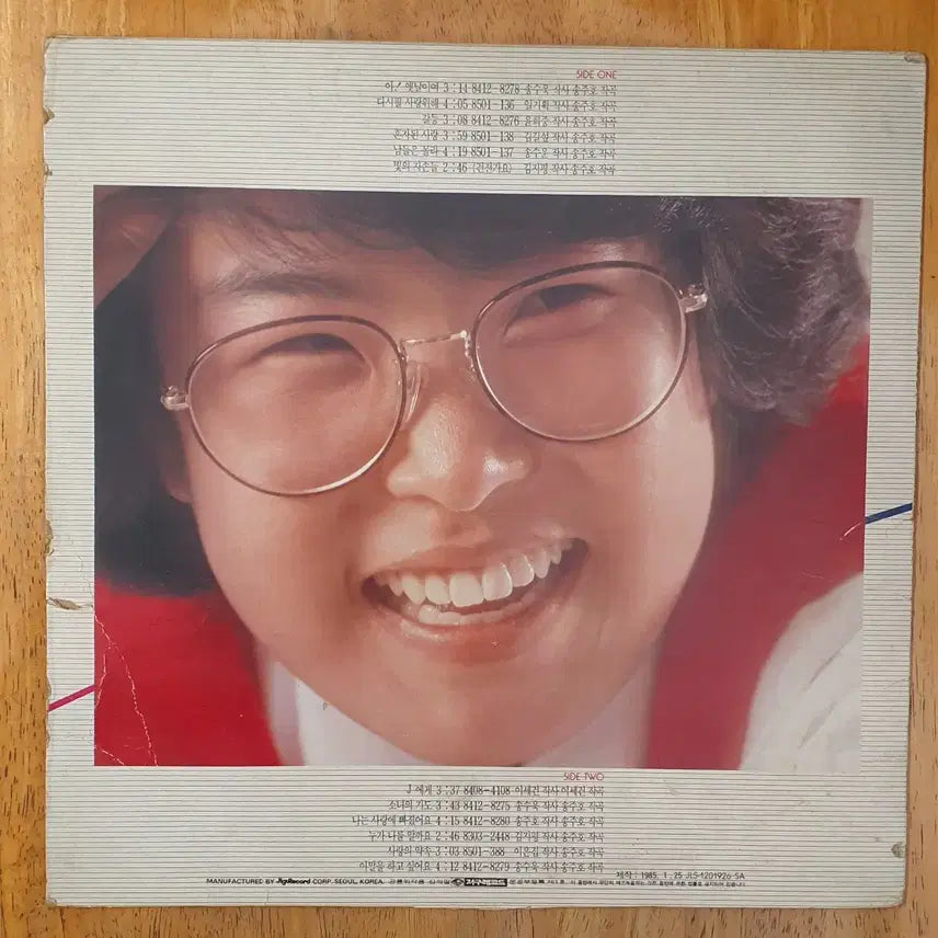 [SOLD OUT] 이선희1집Lp음반 아옛날이여 J에게