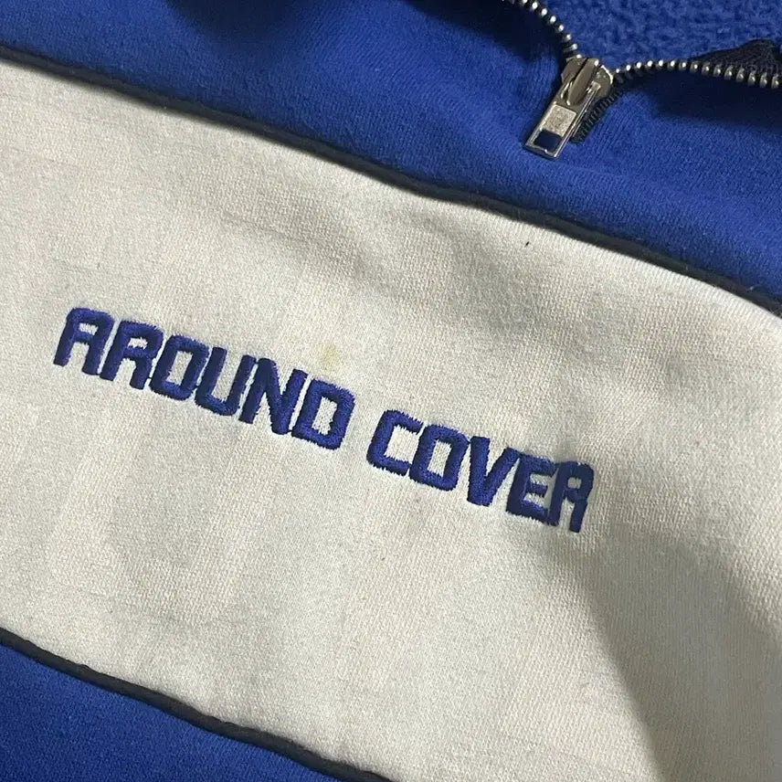 [SOLD OUT] AROUND COVER 블루 집업 트랙탑